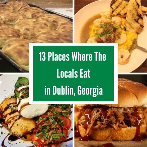 places to eat in dublin ga  Dine in, delivery, carry out, and catering options available